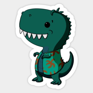 Wash Dinosaur Sticker